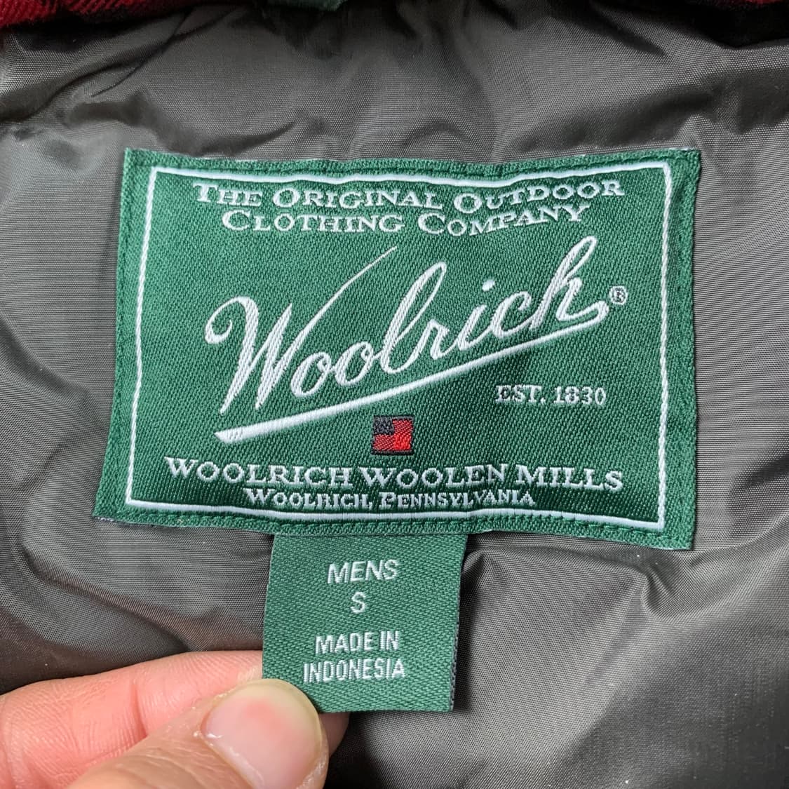 00s 울리치 자수로고 코요테 퍼 아크틱 다운 파카 그린 상품이미지9