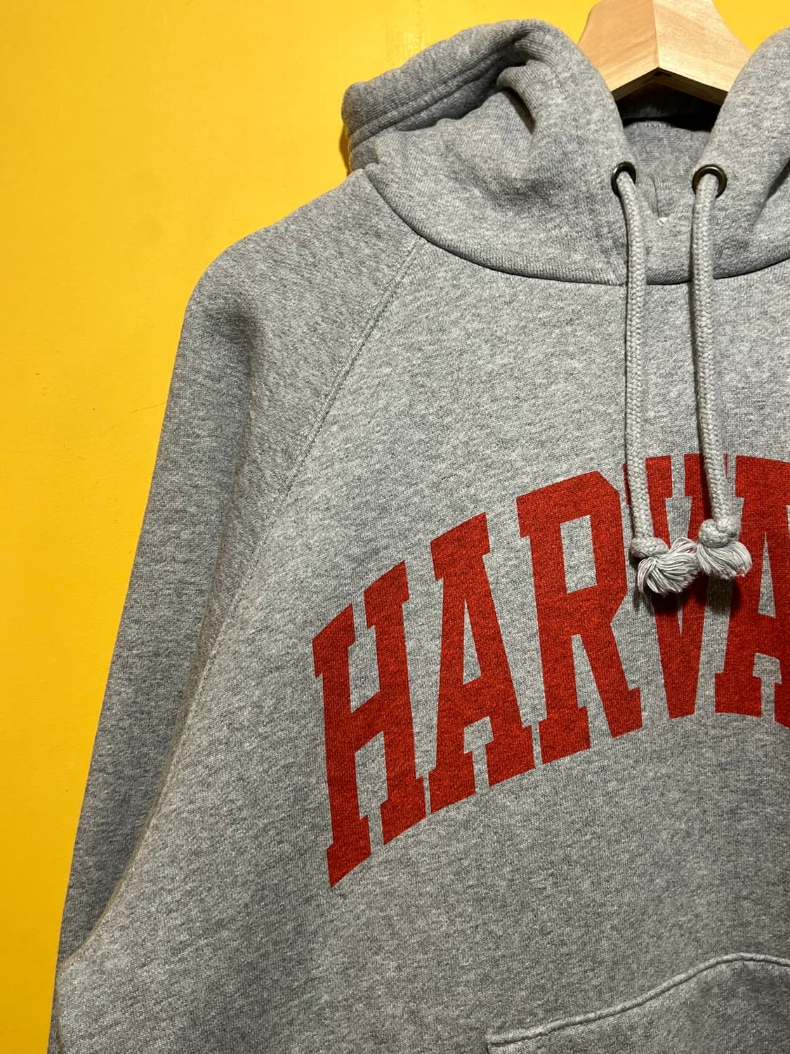 [L] 하버드 HARVARD 아치 로고 GU 후드 스웻셔츠 후디 상품이미지4