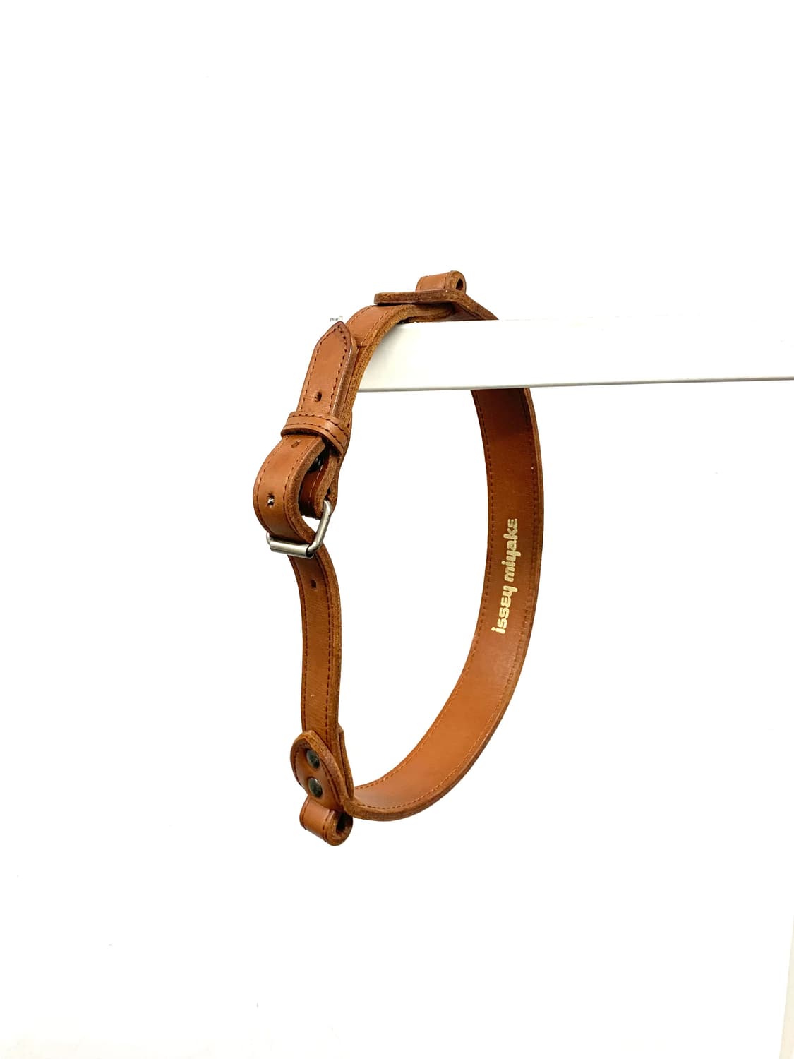 이세이미야케 로고 레더 벨트 상품이미지1