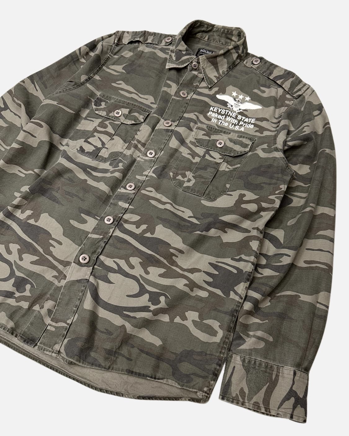 military camo pocket shirt 상품이미지3