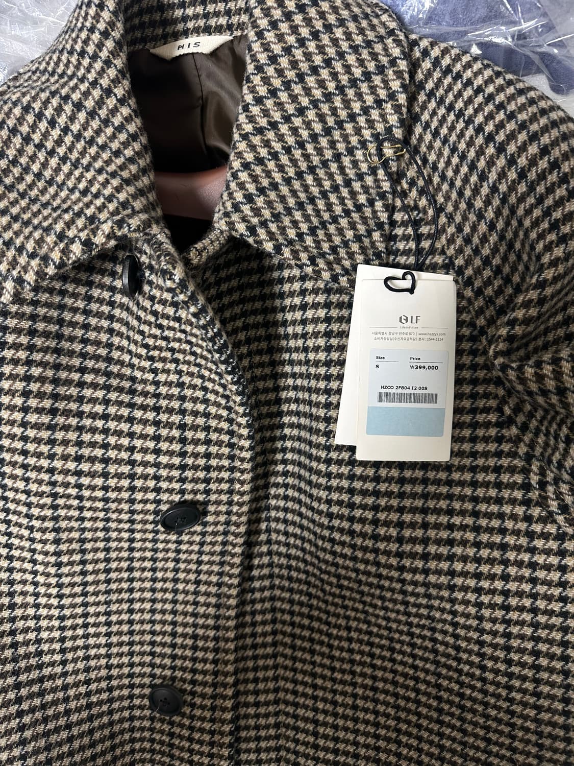 히스헤지스 테이크아이비 드레익스맛 발마칸 코트 상품이미지5