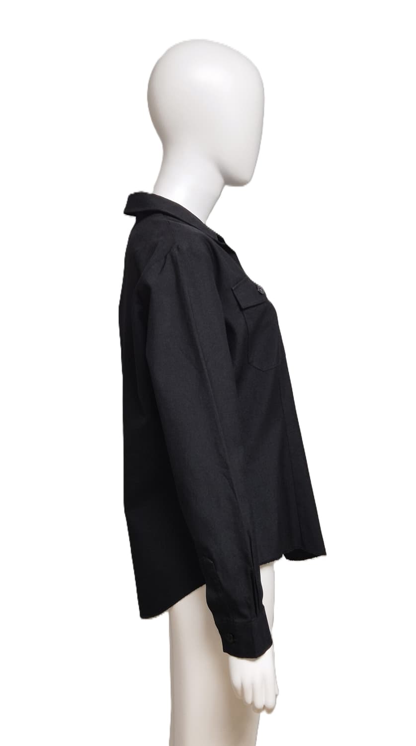 미해군 의무 이병 여군용 정복 전투복 긴팔 카라티 셔츠 남방 (XL) 상품이미지3