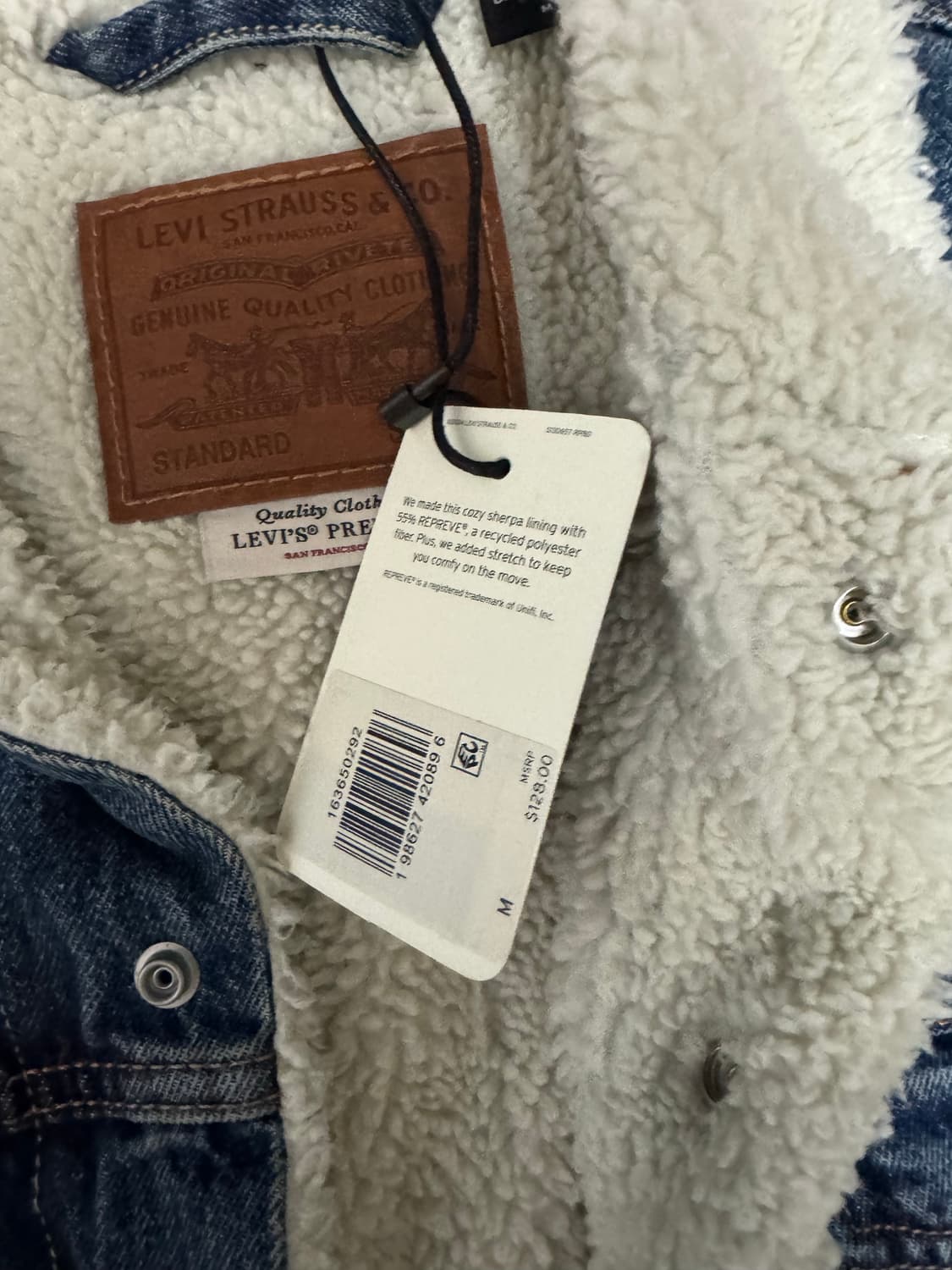 리바이스 타입3 쉐르파 m 상품이미지2