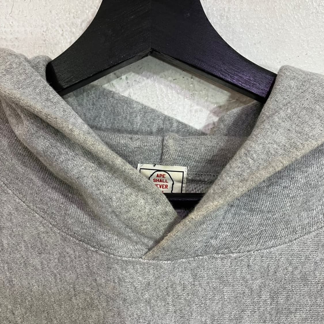 베이프 올드스쿨 리버스위브 후드티 상품이미지8