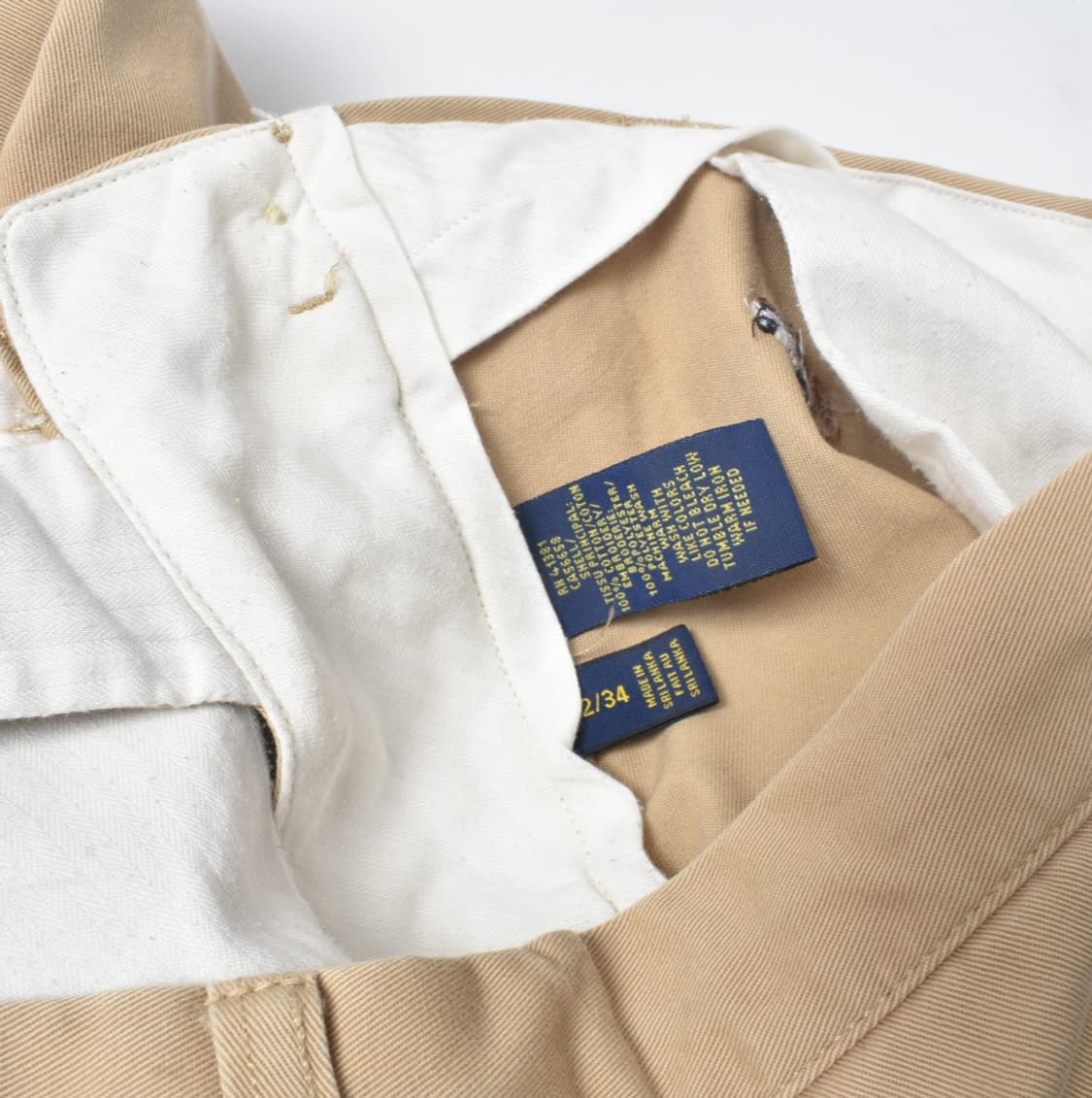 폴로랄프로렌 신형라벨 슬림핏 자수 코튼 치노 팬츠 32 상품이미지9