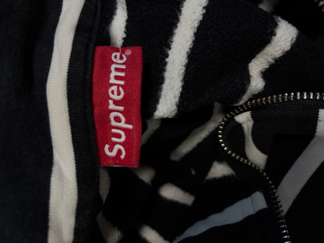 16FW 슈프림 스트라이프 반집업 상품이미지3