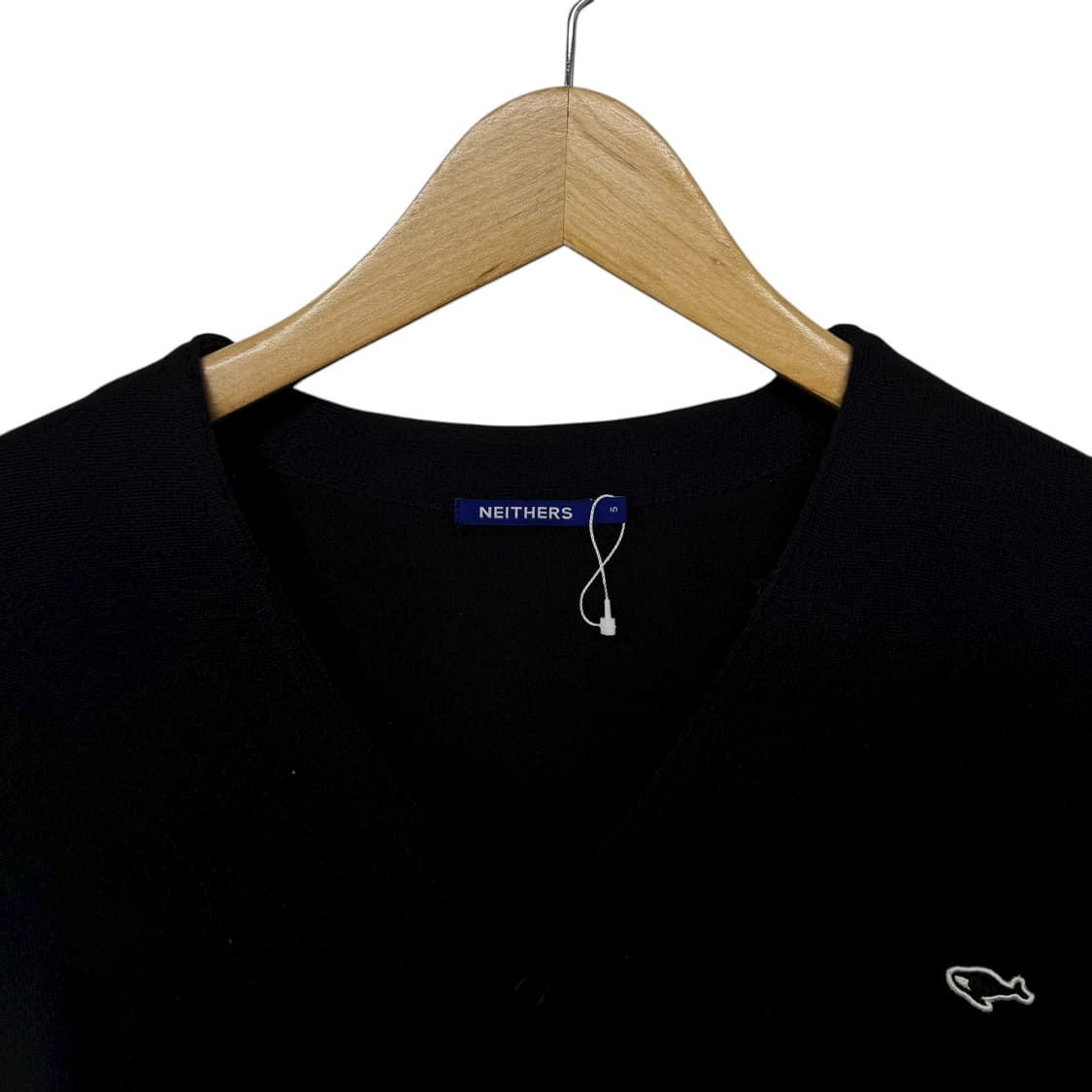 네이처스 로고 가디건 상품이미지2