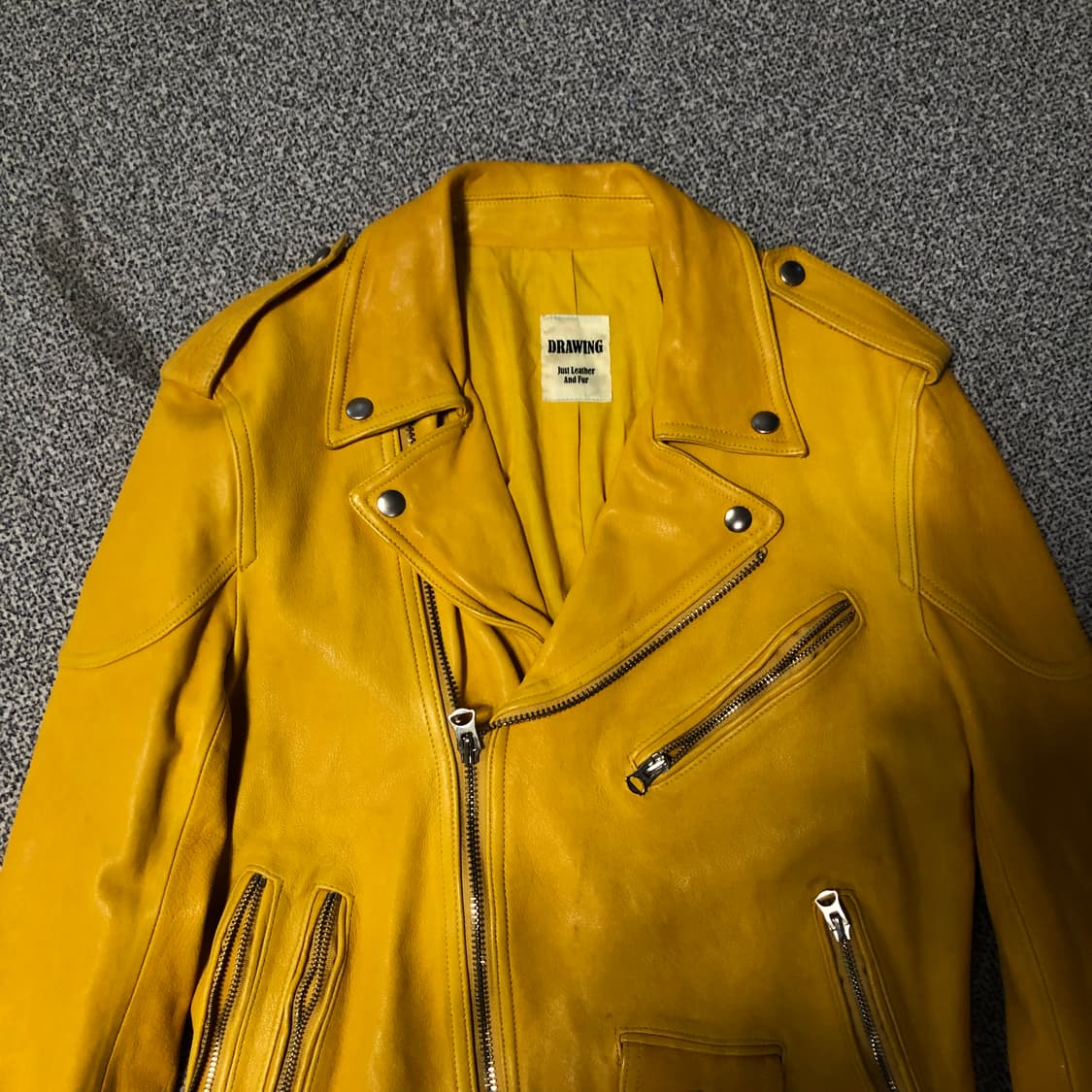 더블라이더 가죽 자켓 상품이미지2