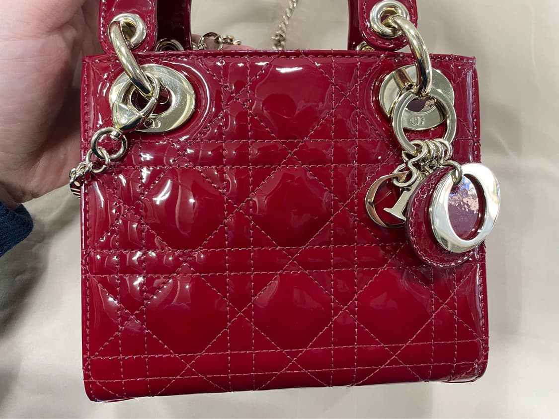 디올 레이디백 페이던트 미니 상품이미지4