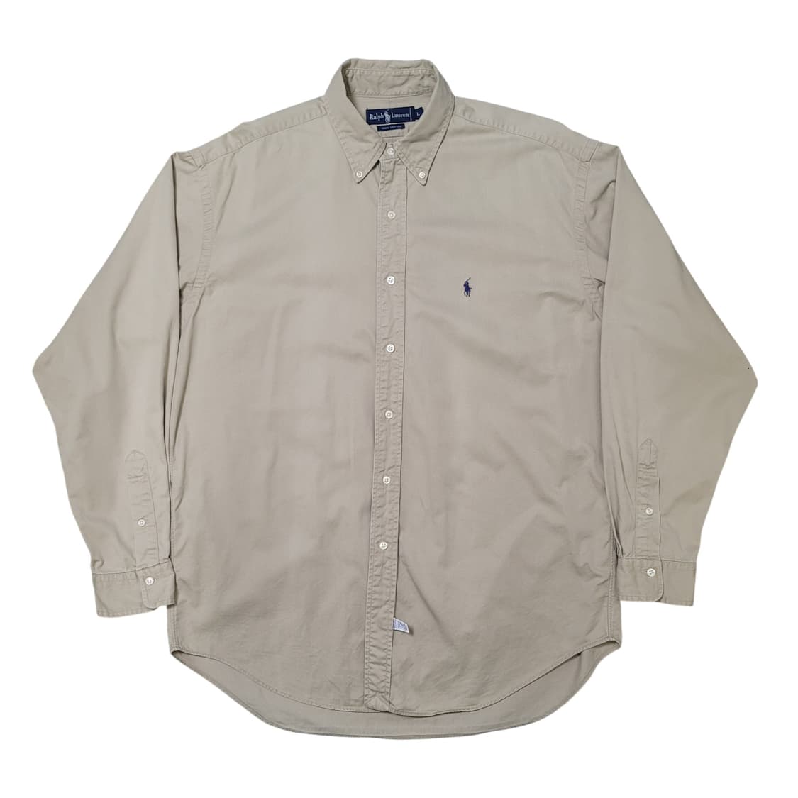 폴로랄프로렌 오버핏 베이지 옥스포드 셔츠 상품이미지1