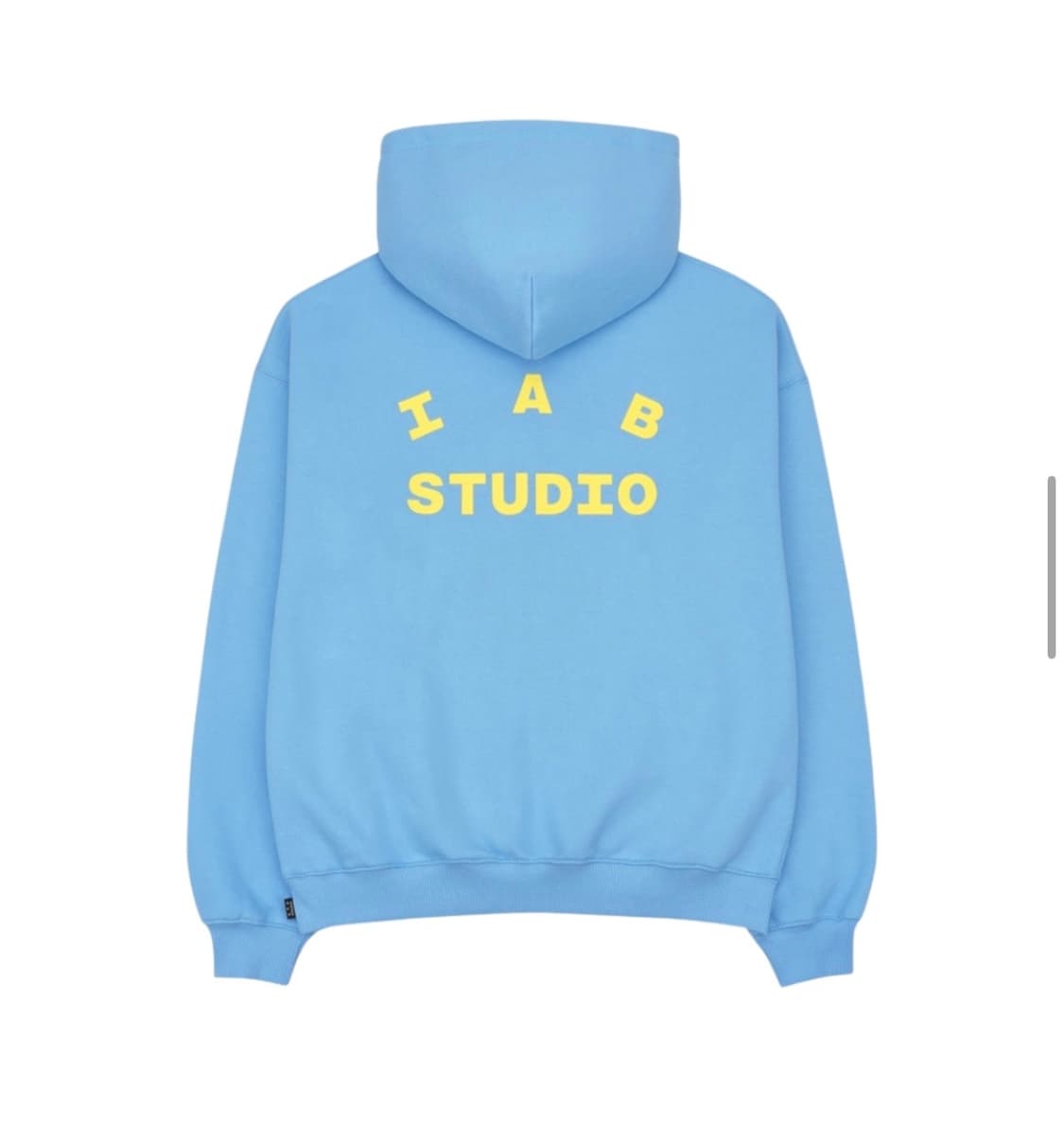 IAB studio 후드티 스카이블루레몬 (착샷ㅇ)  상품이미지2