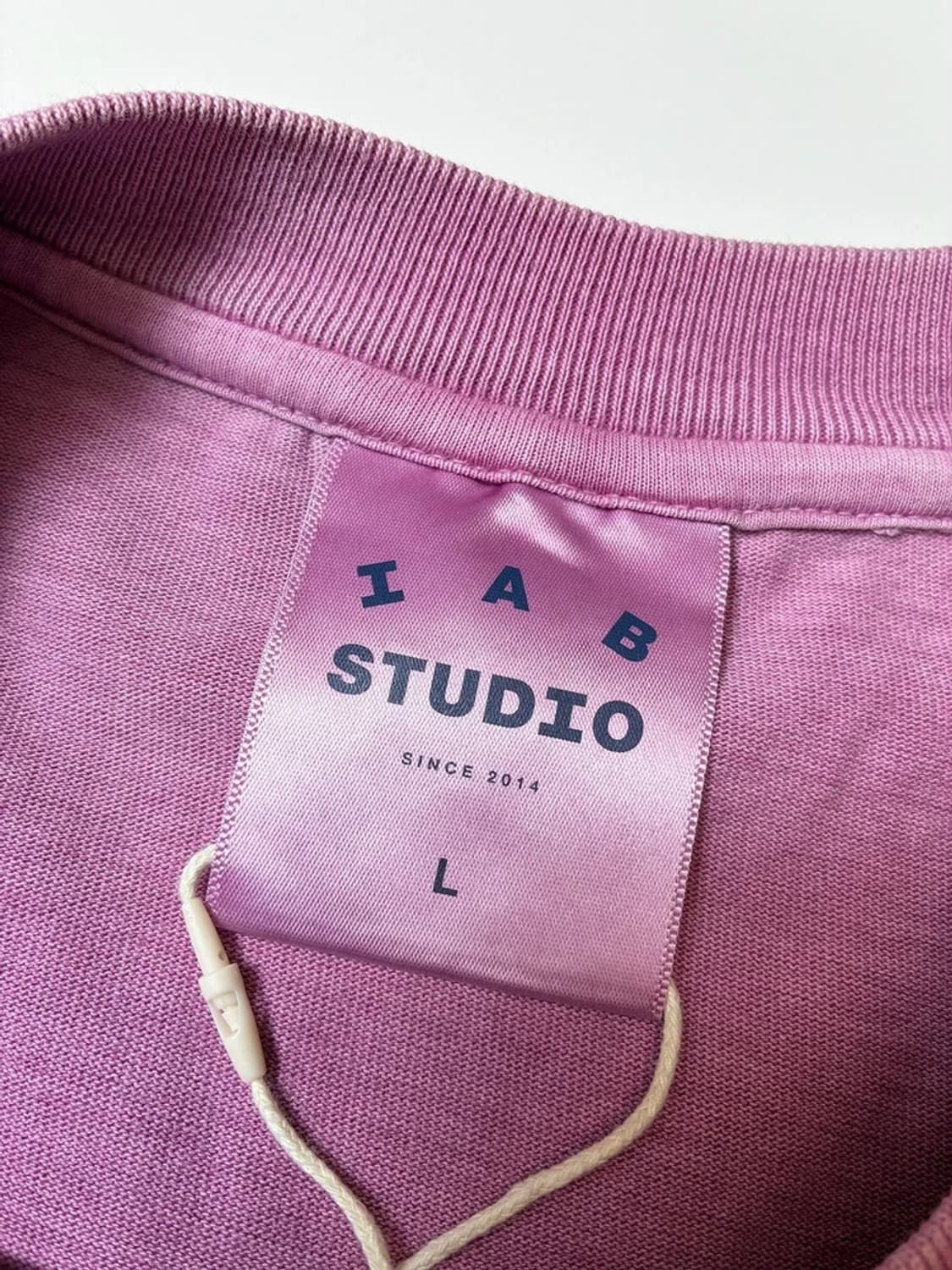 아이앱스튜디오 피그먼트 빅로고 반팔 티셔츠 PN9579 상품이미지7