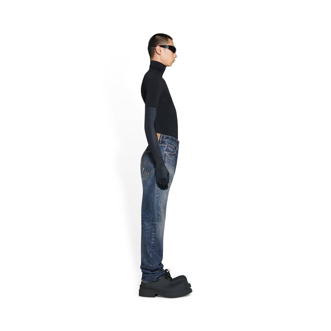 발렌시아가 가드로브 릴렉스 데님 팬츠 블루 32 상품이미지7
