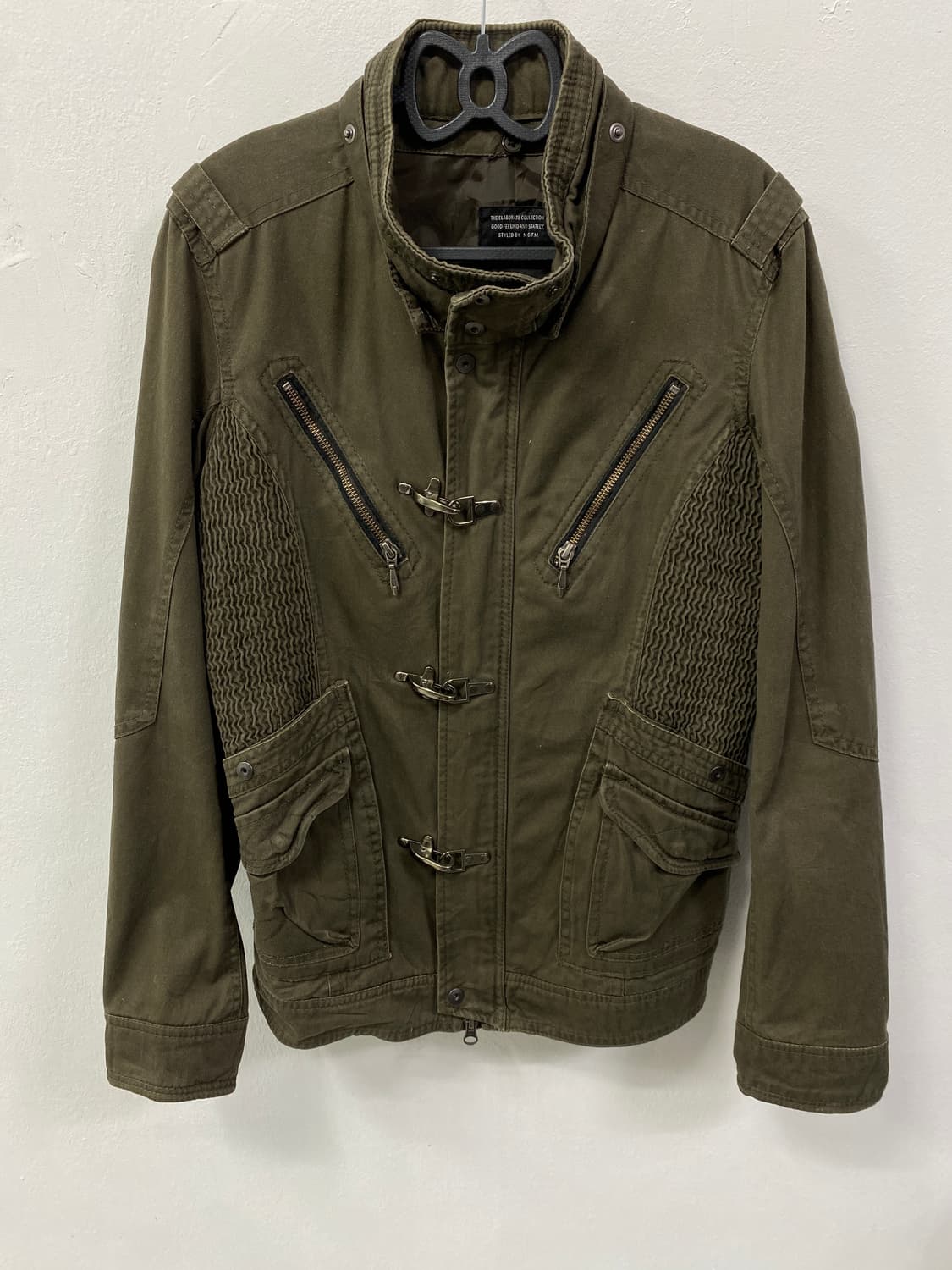 [NICOLE CLUB] 카키 버클 자켓 상품이미지5