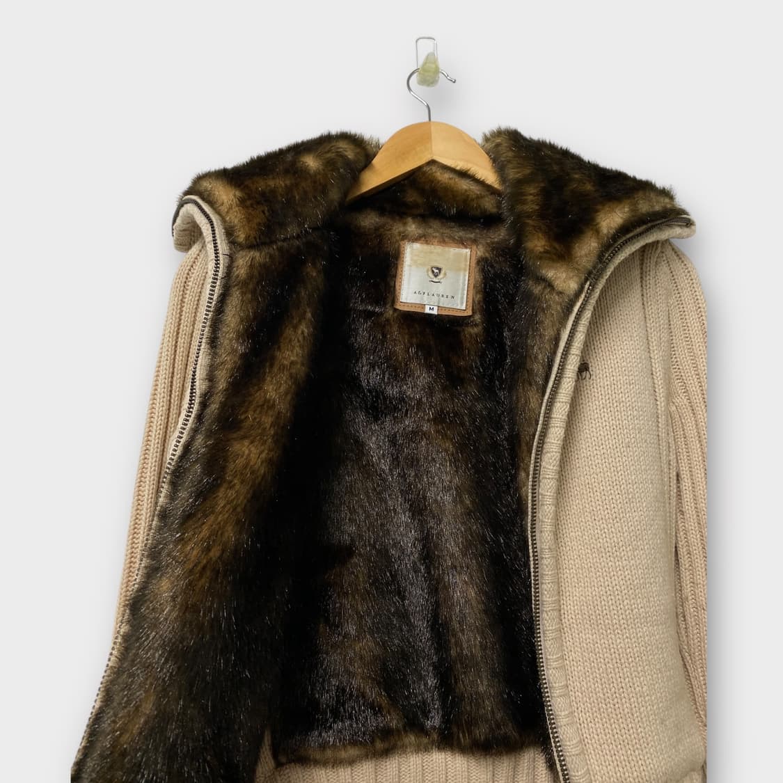  아베크롬비 Abercrombie 토끼퍼 집업 가디건 XS 상품이미지8