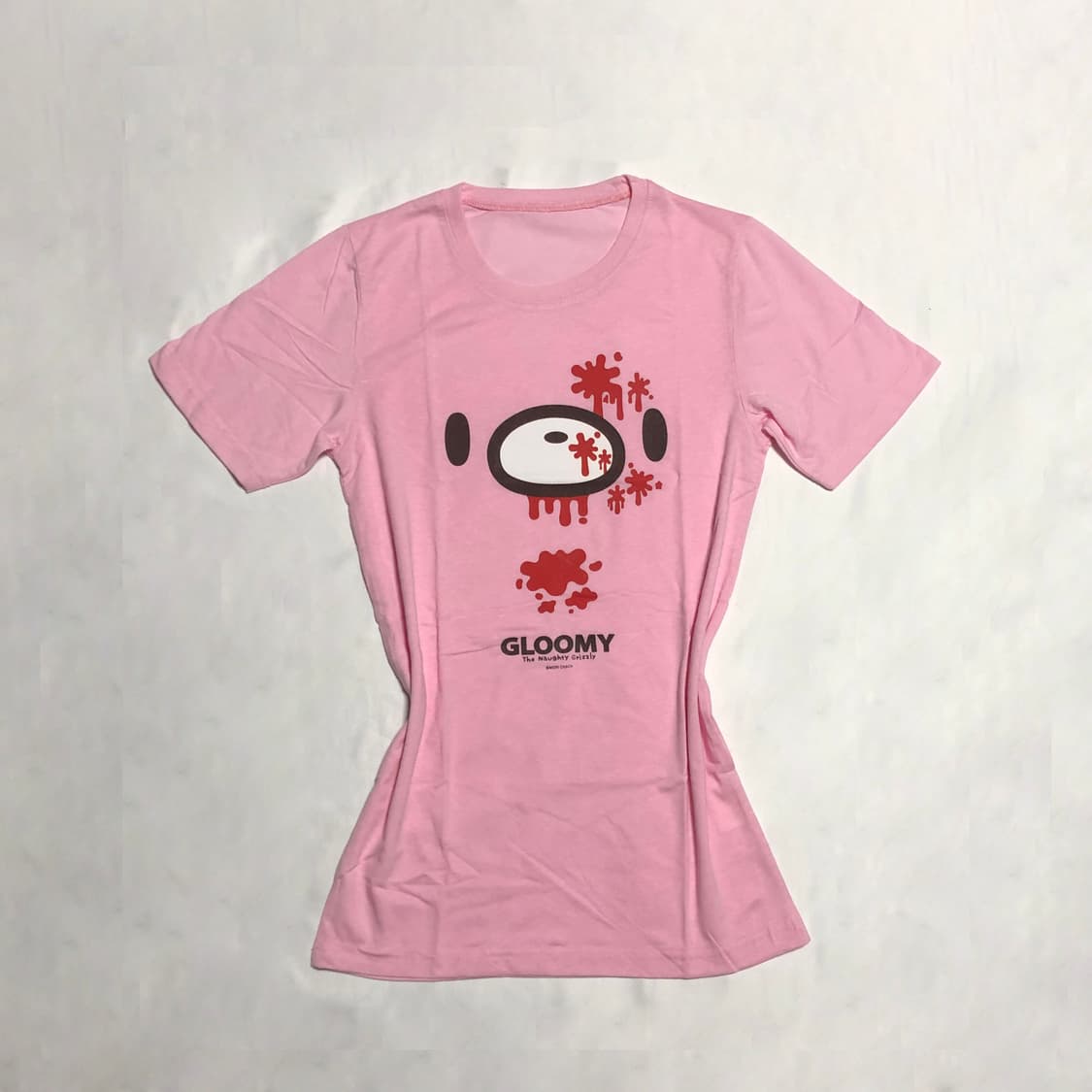 글루미베어 티셔츠 핑크 상품이미지1
