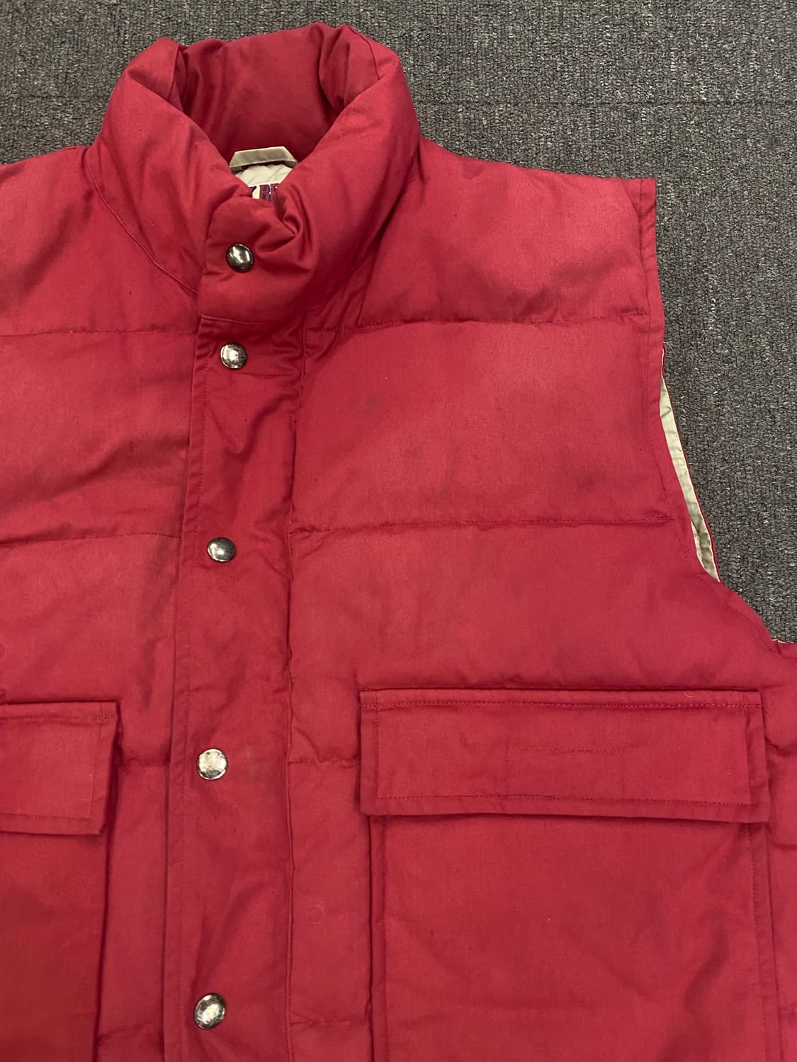 90's TURKY BEAR 65/35 다운 베스트 조끼 상품이미지4