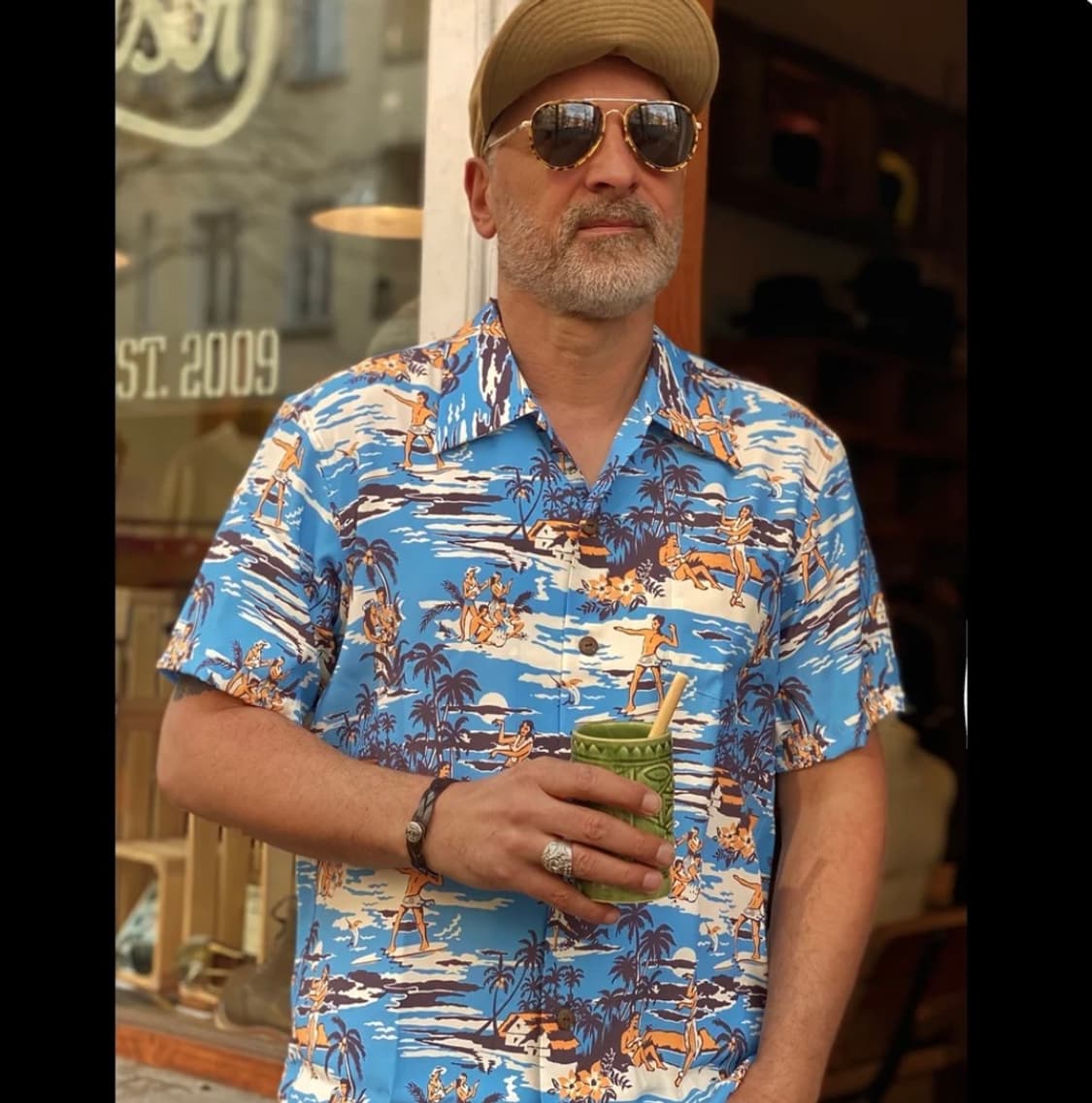 MICKY OYE RAYON HAWAIIAN SHIRTS 상품이미지1