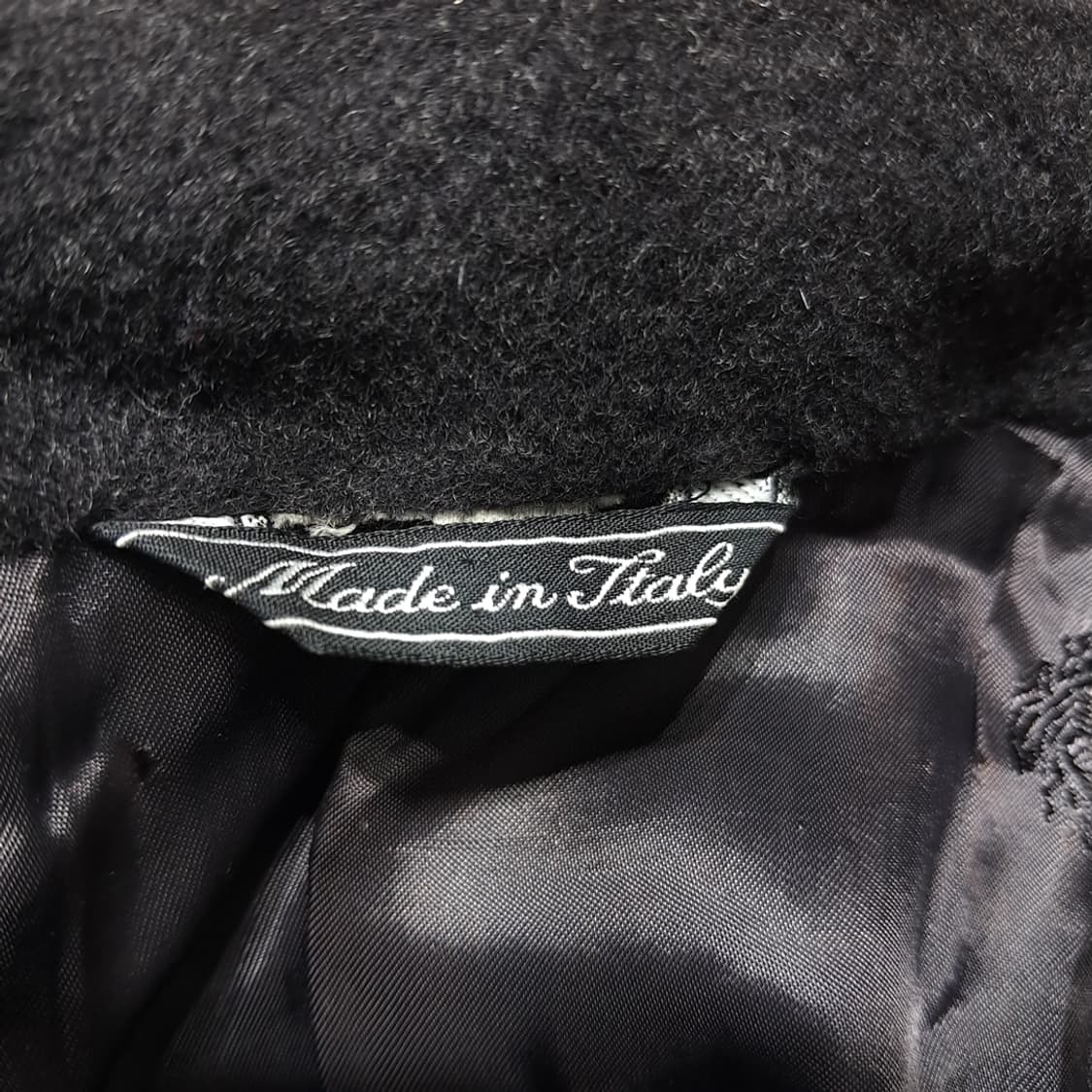 CN989W L 베르사체 꾸뛰르 이탈리아 울 테일러드 롱코트 상품이미지6