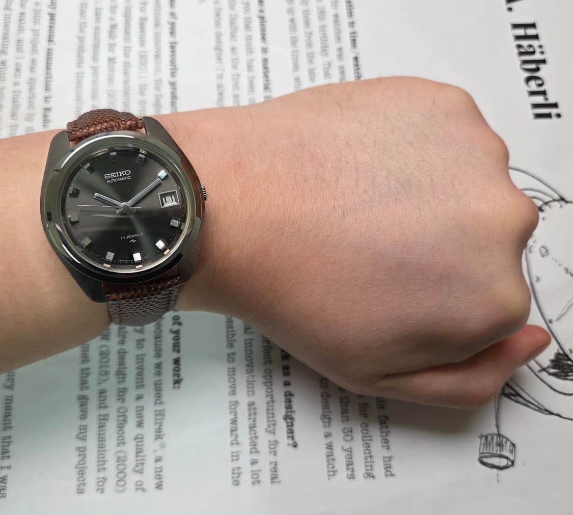 레어] 빈티지 세이코 점보 오리지널 회판 와이드보이 7005 오토매틱 상품이미지7