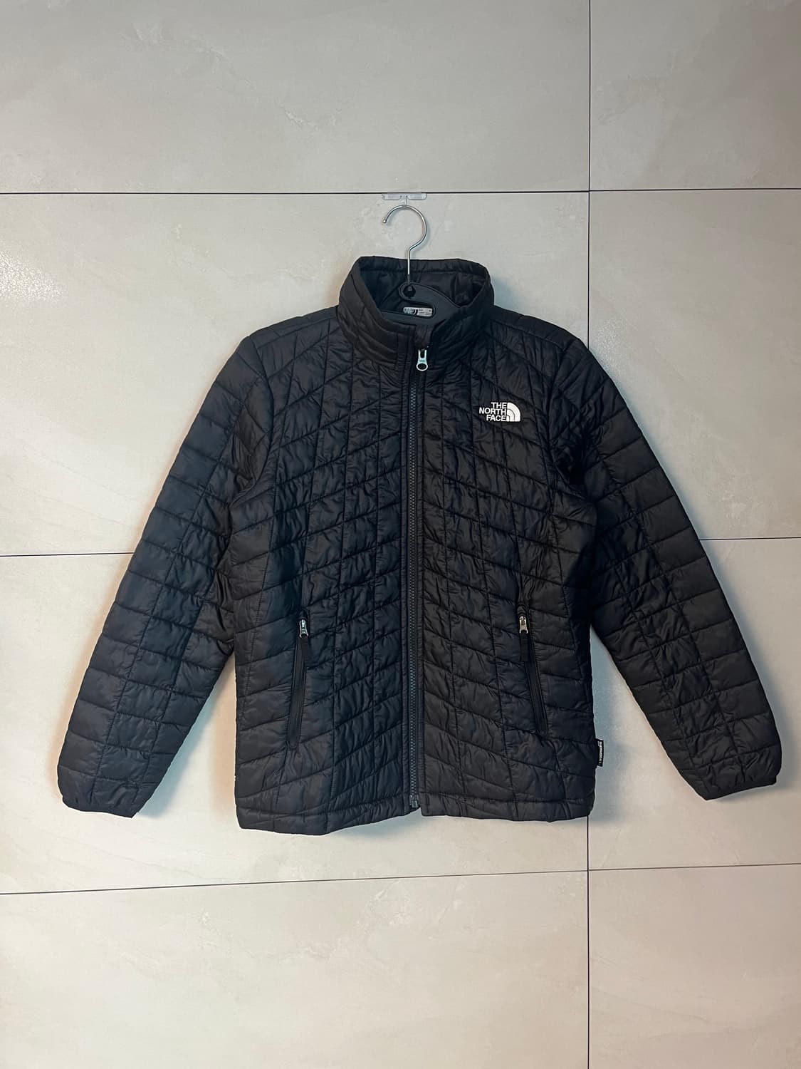 노스페이스 블랙 퀄팅 경량 패딩 [M] 상품이미지1