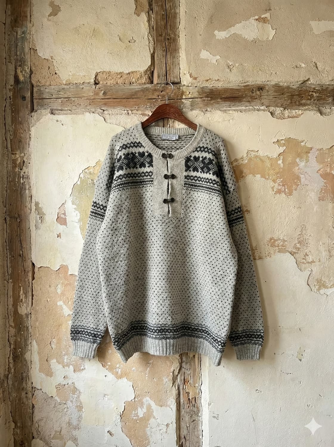 로스 리버(Ross River) 노르딕 클라스프 니트 상품이미지1