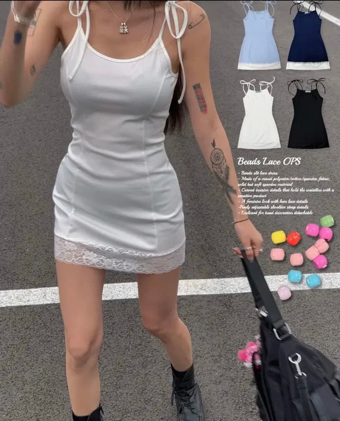 [새상품] 페일제이드 원피스 상품이미지1