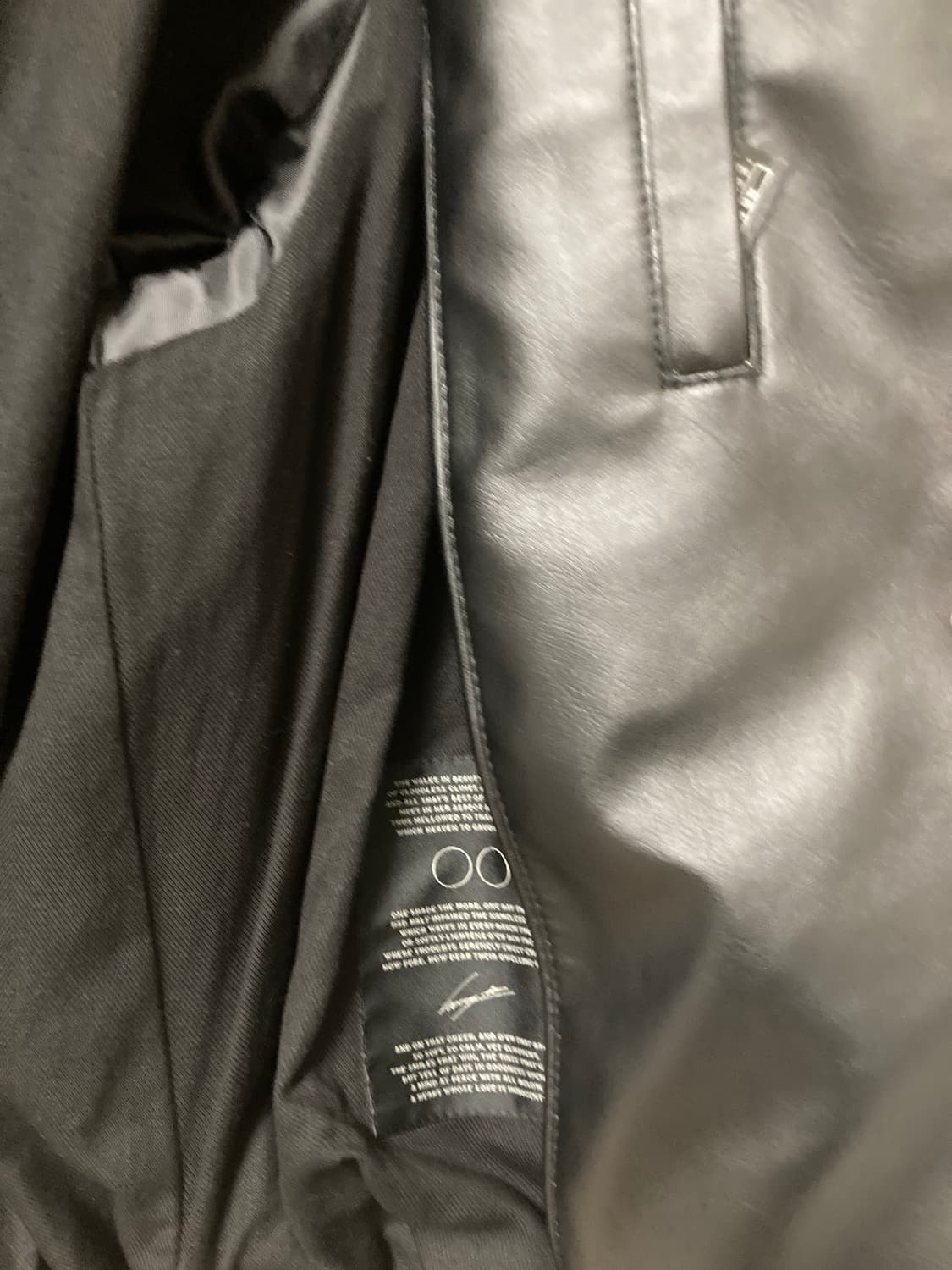 송지오옴므 가죽자켓 105 상품이미지3