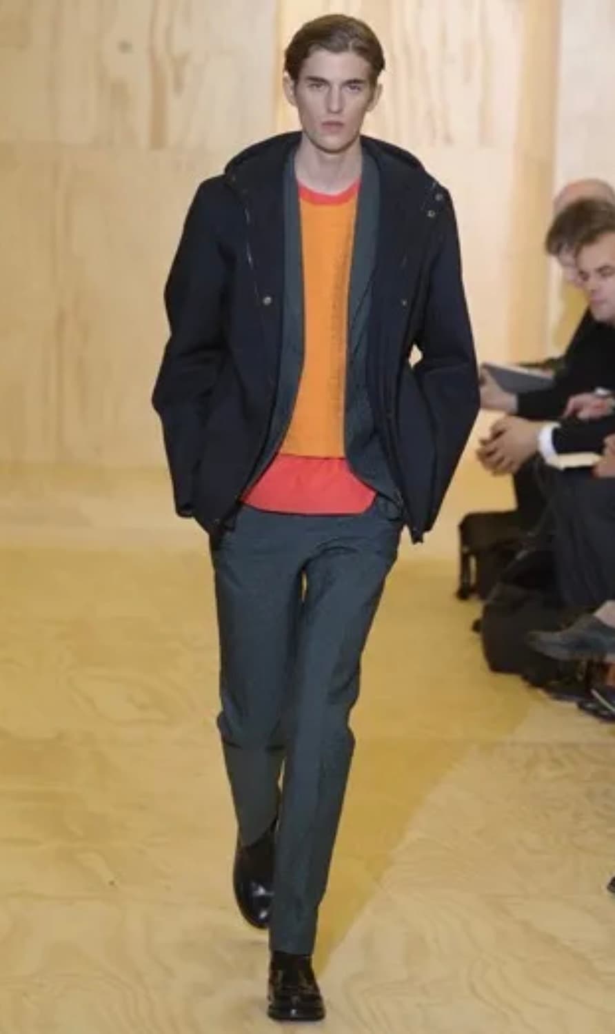 질샌더 블랙 테크니컬 다운 자켓(by 라프 시몬스) 상품이미지1