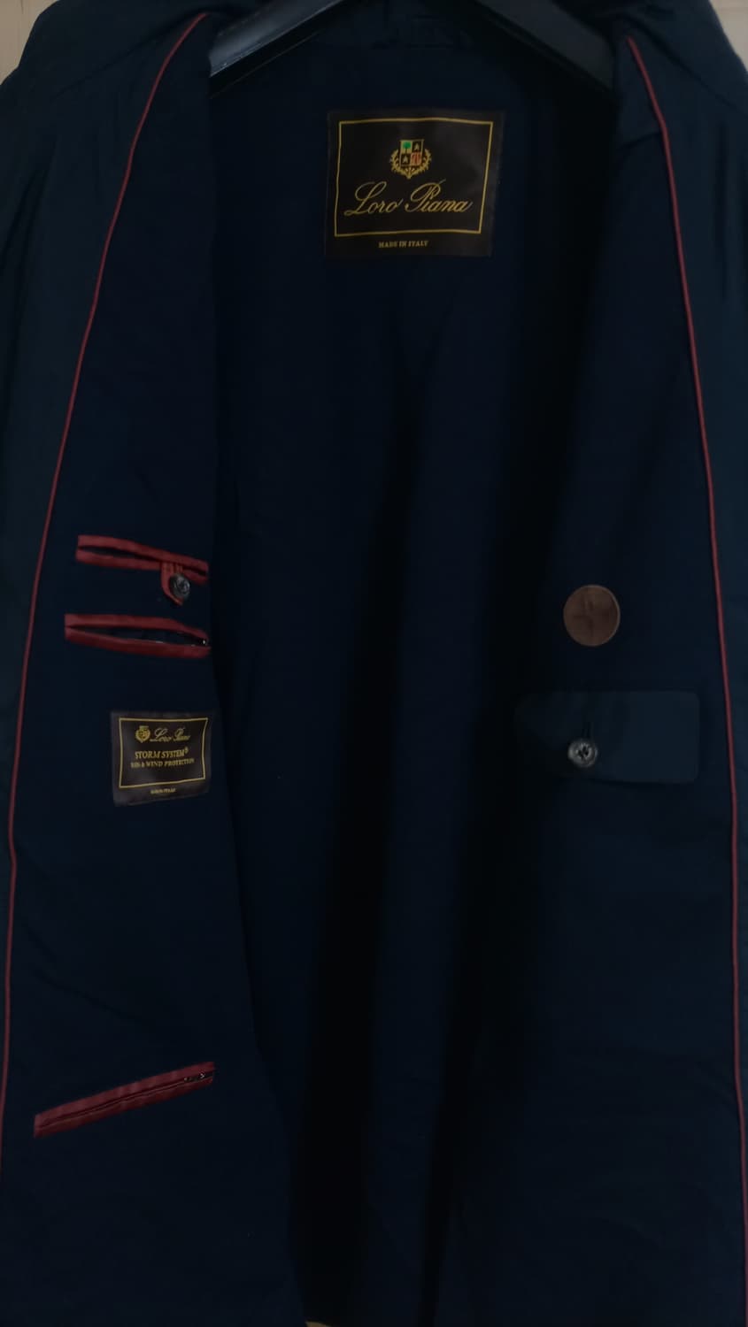 정품 로로피아나 스톰 시스템 캐시미어 트래벨러 필드 자켓 상품이미지5