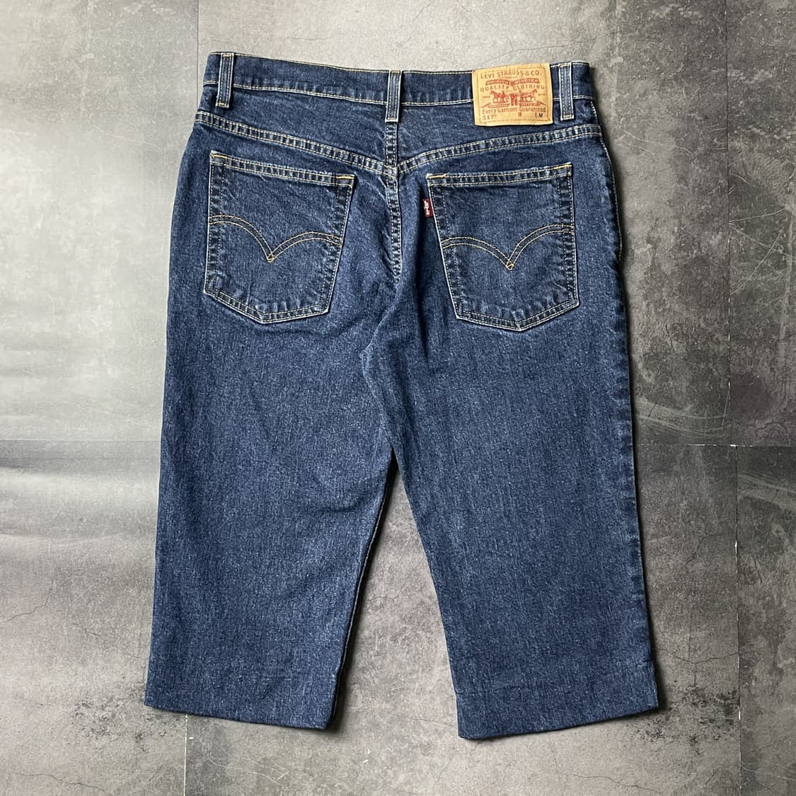 LEVI'S 리바이스517 빈티지 슬릿 데님 하프팬츠 A01168 상품이미지5