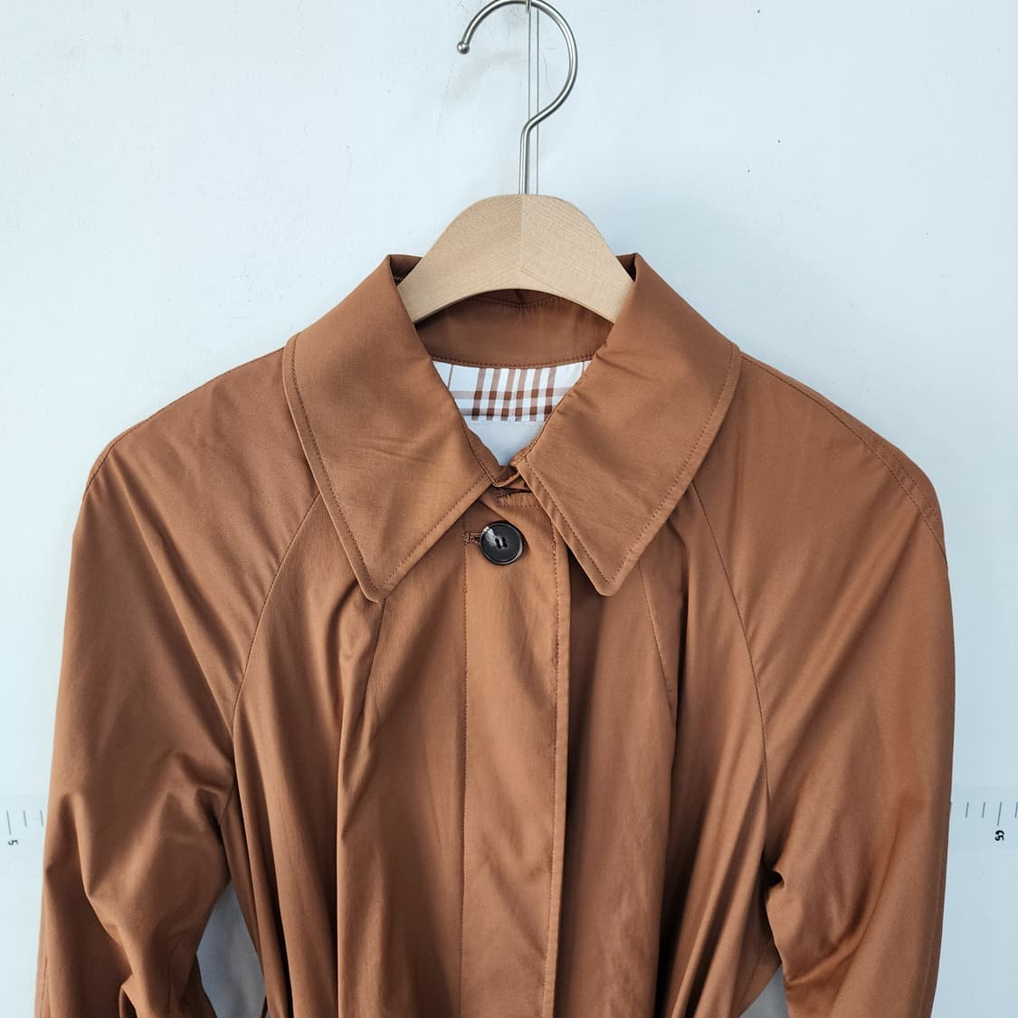 셀럽샵 브라운 벨트 롱 트렌치코트 상품이미지2