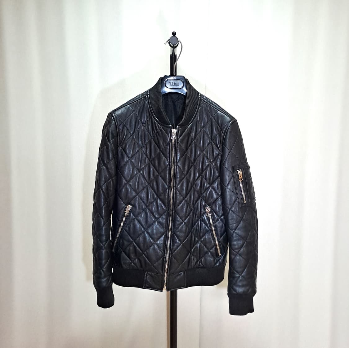 (택포) 양가죽 퀼팅 마원 자켓 95 B659 상품이미지1