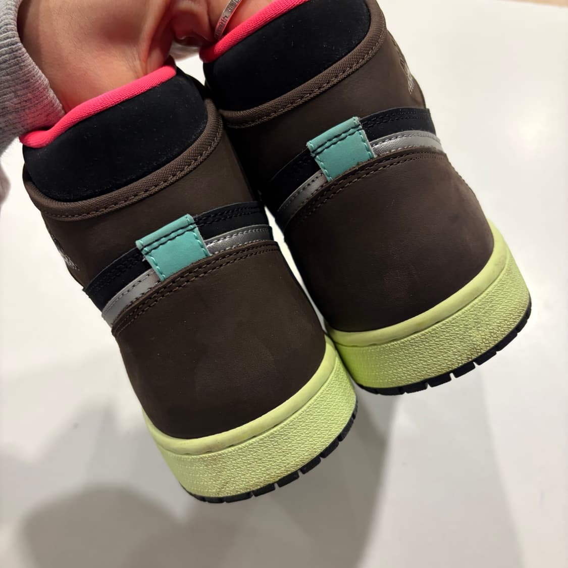 [265] 나이키 에어 조던1 하이 바로크 브라운 멀티컬러 상품이미지5