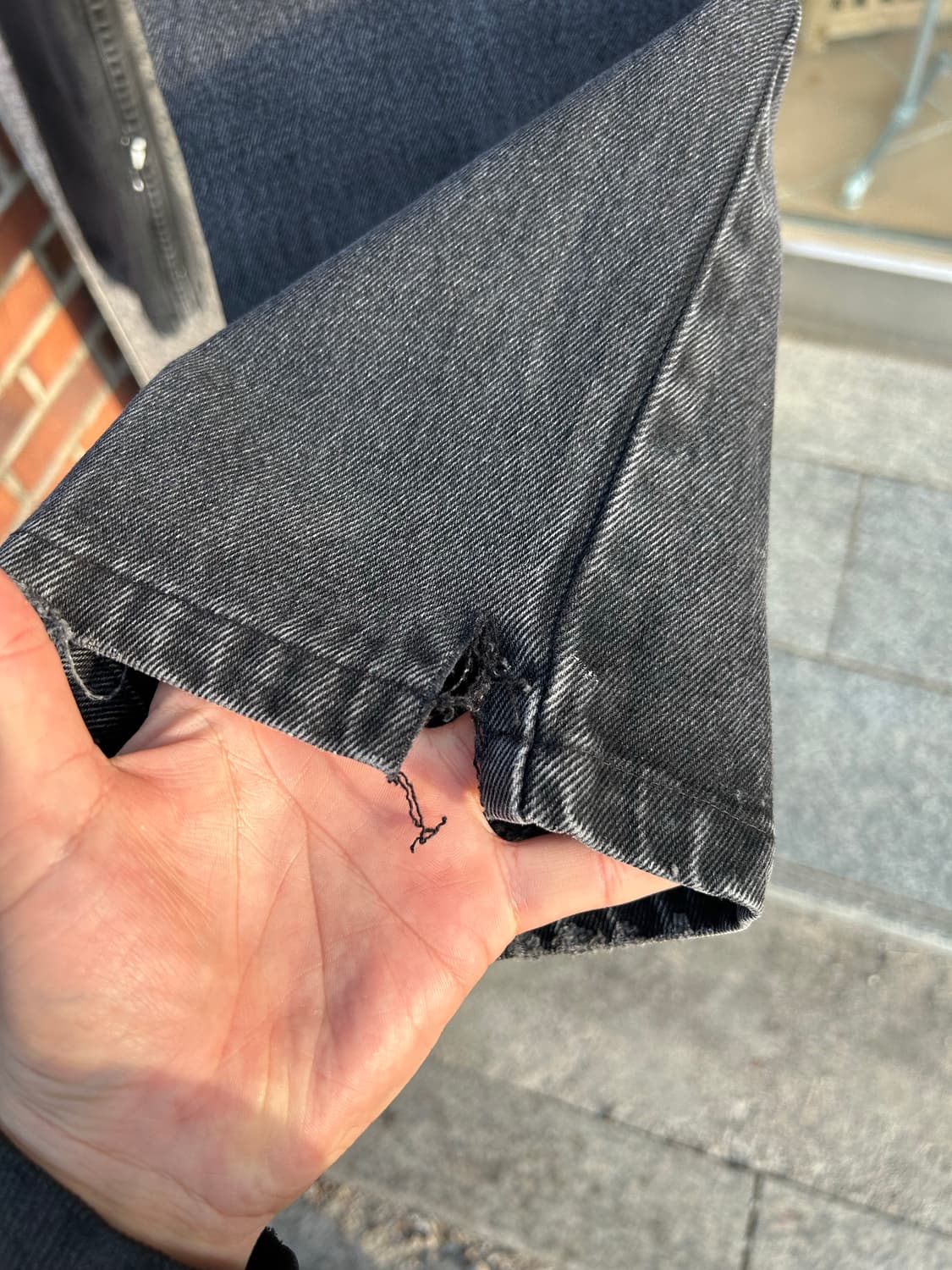 리바이스516 블랙 34(33) 상품이미지6