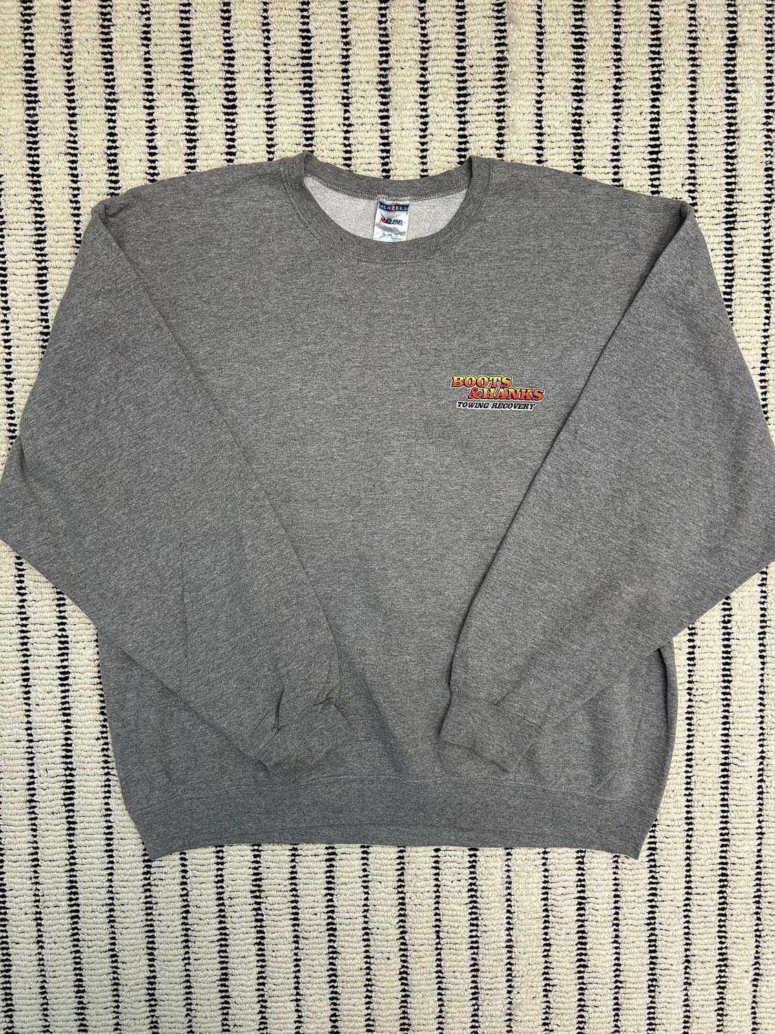 져지스 프린팅 그레이 맨투맨 상품이미지4