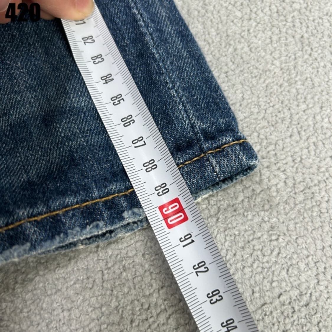 폴로 데미지 워싱 데님 청바지  상품이미지7