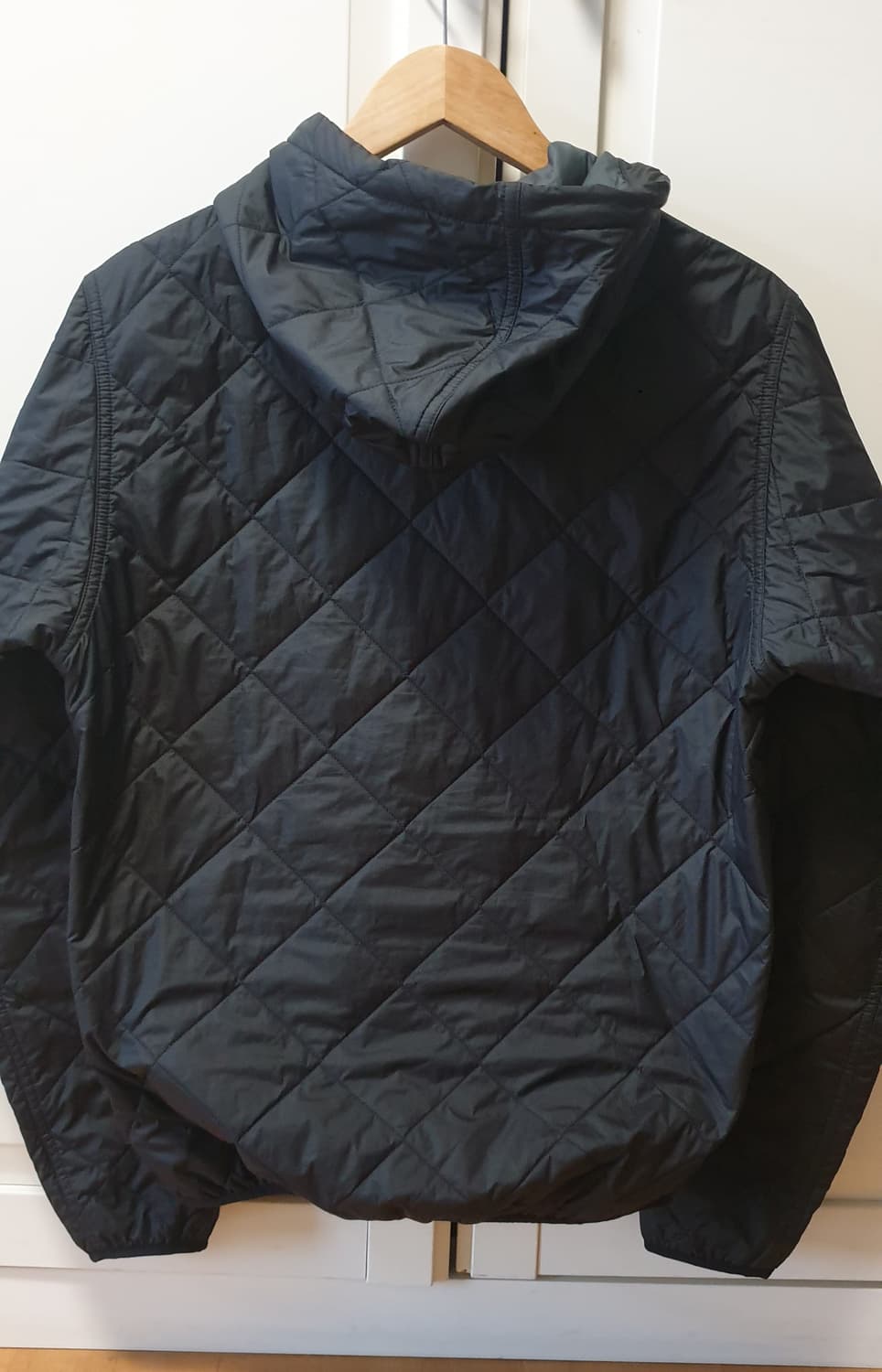 파타고니아 다이아몬드 퀼티드 보머 후디 자켓 블랙 S
 상품이미지4