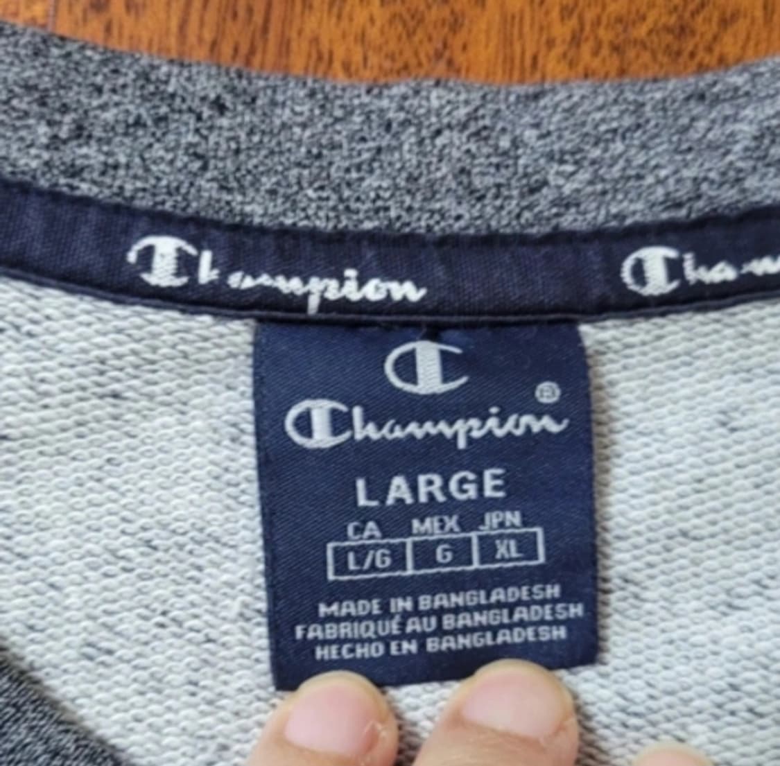 👔남성100사이즈👔챔피온 맨투맨 상품이미지6