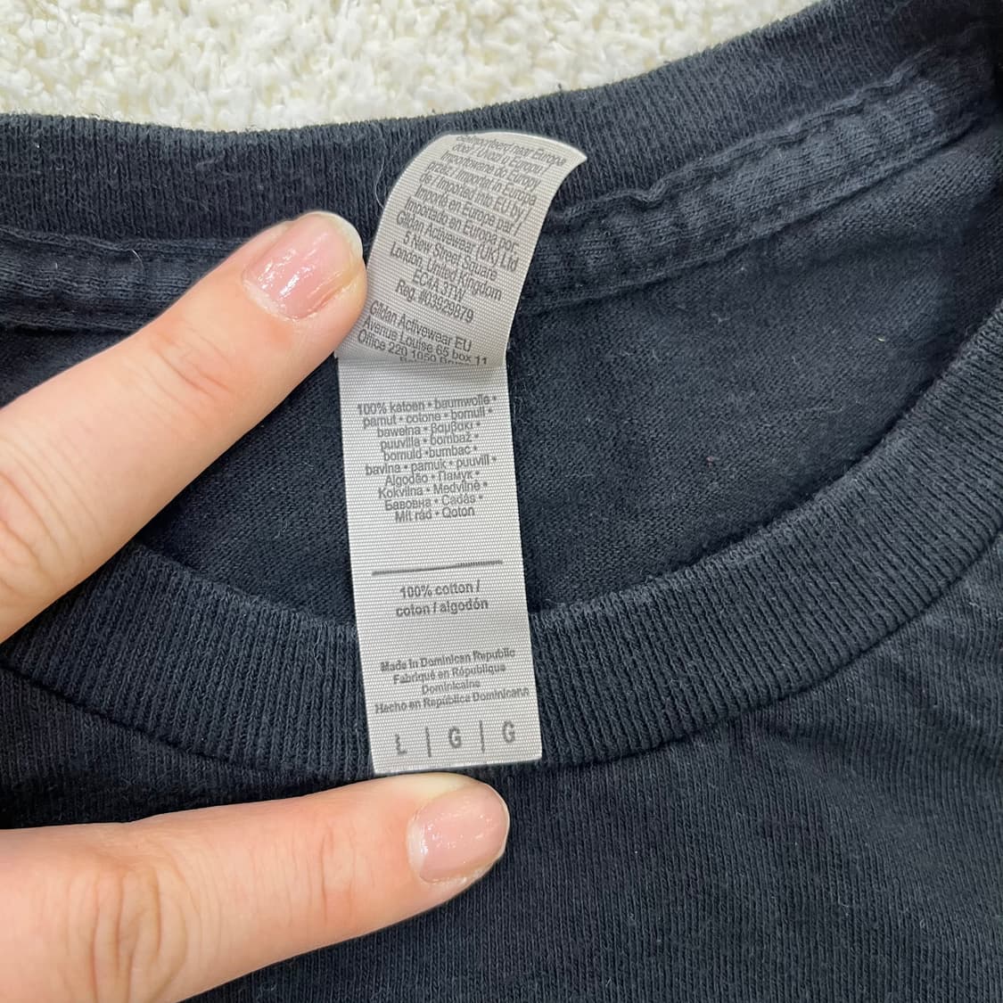 L 길단 그래픽 반팔 티셔츠 0303M 상품이미지3