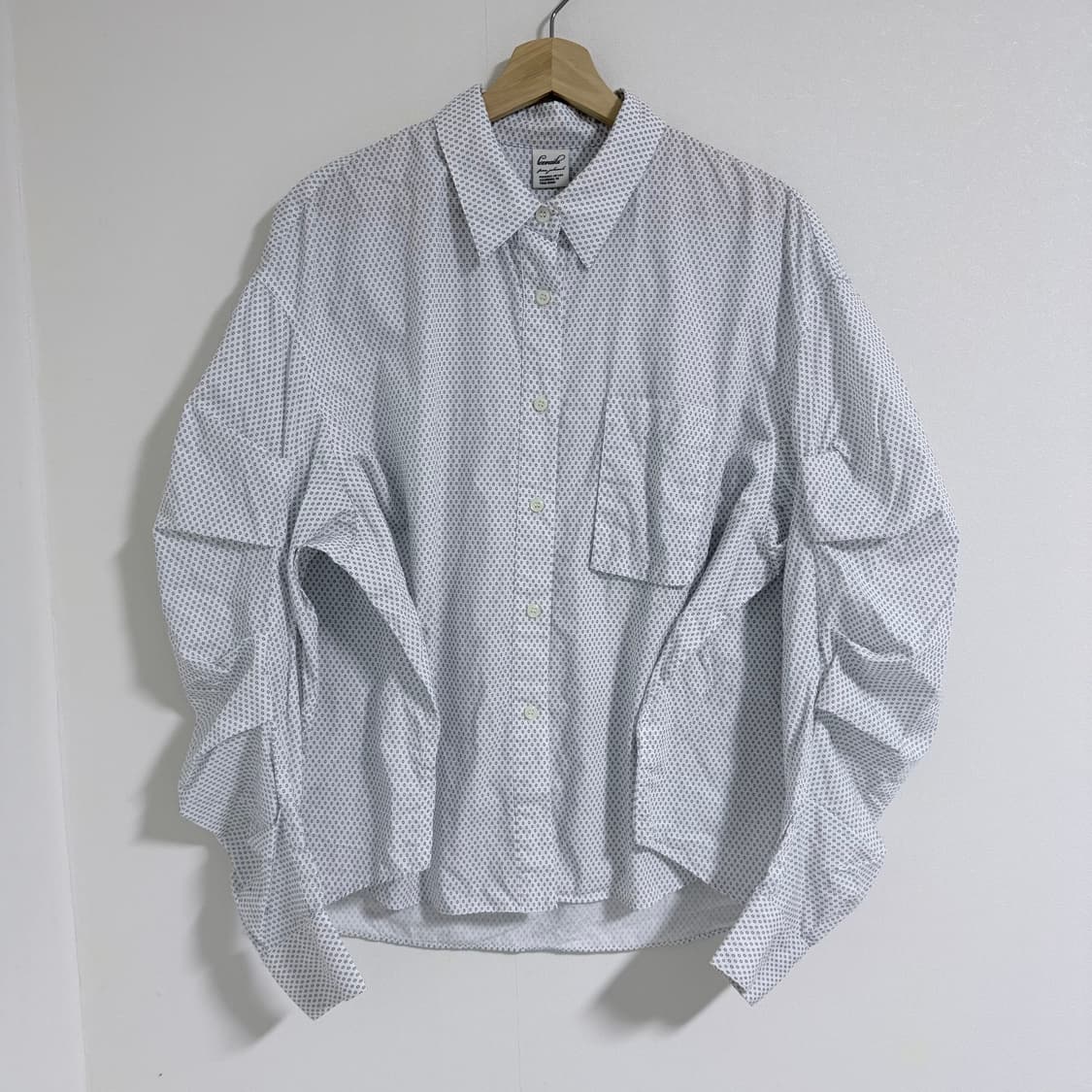 로레일즈 도트 오버 셔츠 상품이미지6