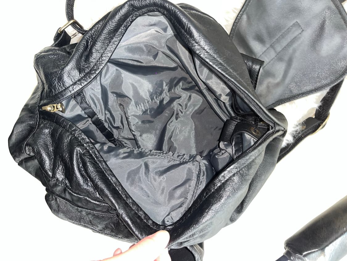 Japanese Vintage Leather Backpack 상품이미지7