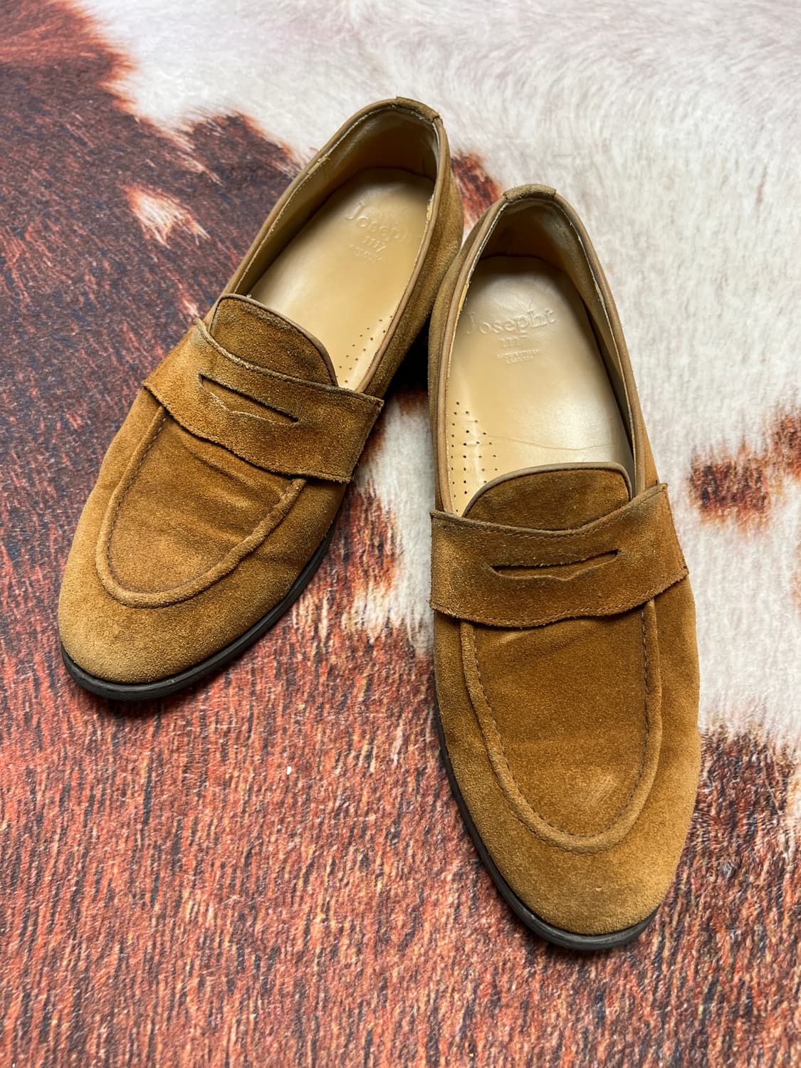 [270] 조셉트 스웨이드 페니로퍼 브라운 상품이미지4