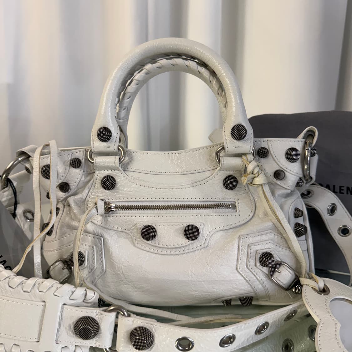 A+ / 발렌시아가 네오 카골 스몰 토트백 7515231 상품이미지3