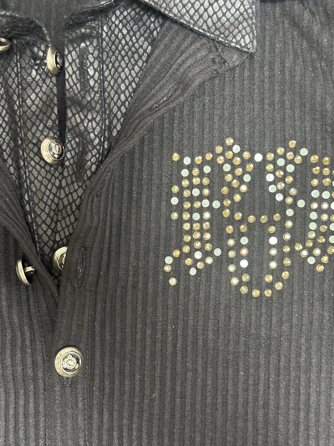 빅 버튼 레이어드형 세미 슬림 롱 슬리브 상품이미지5