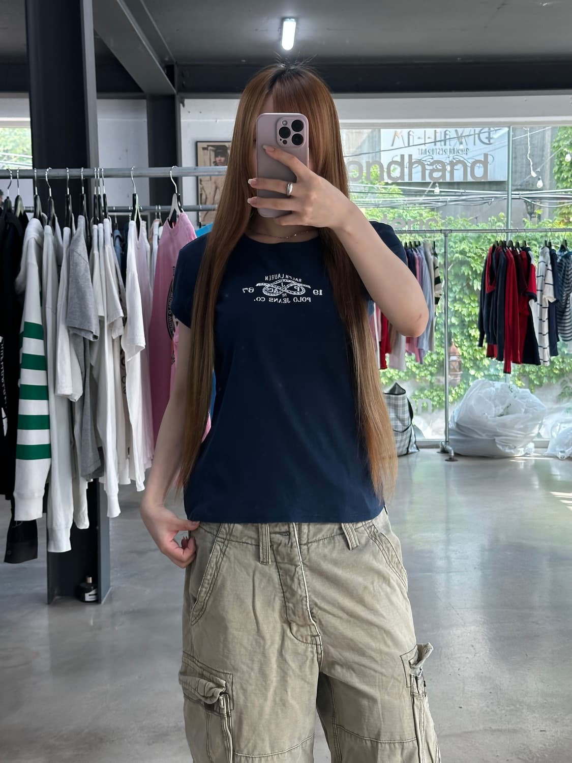 폴로랄프로렌 진스 반팔티 상품이미지3