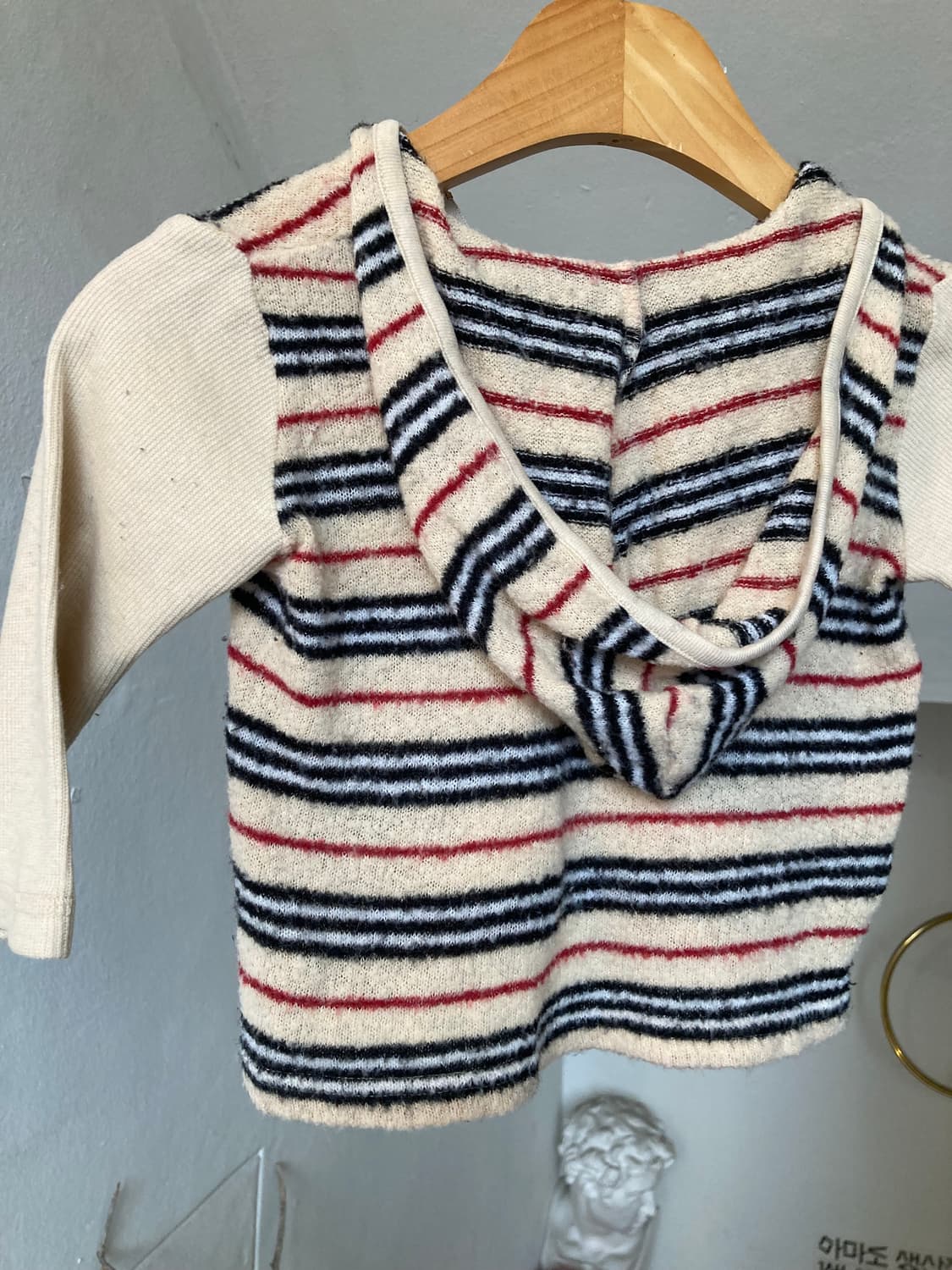 버버리 Burberry 태리 후드 반팔 니트 상품이미지6