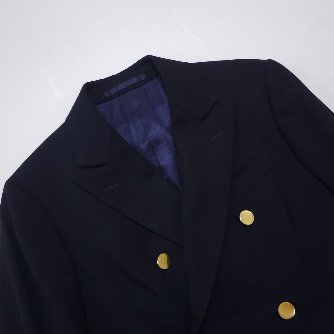 사이 골드버튼 더블 울자켓 상품이미지2