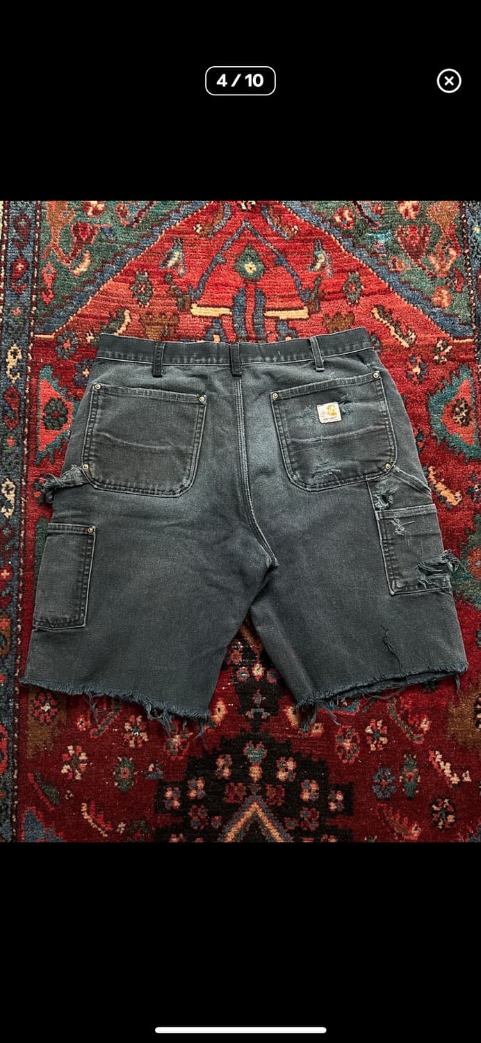OG USA Made 칼하트 B01 더블니 블랙 칼하트 더블니 상품이미지4