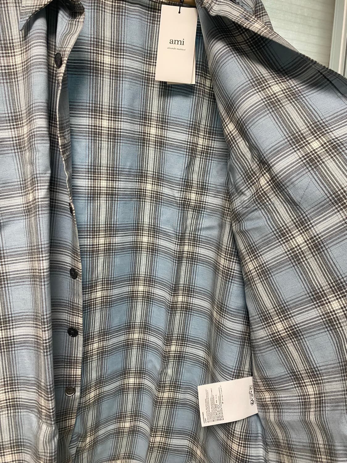 (새상품) 아미 오버사이즈 오버셔츠 상품이미지5